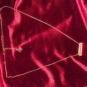 Kendra Scott Rose Gold Drusy Pendant